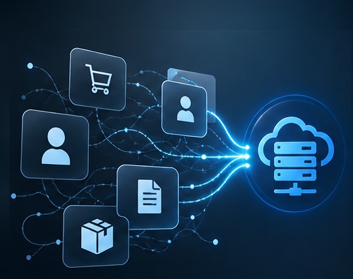 Connected systems converging from fragmented customer, order and support information into one coherent workflow.